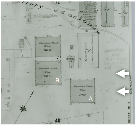 Seagram fire insurance map 1913