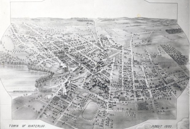 1880 Bird's Eye View
